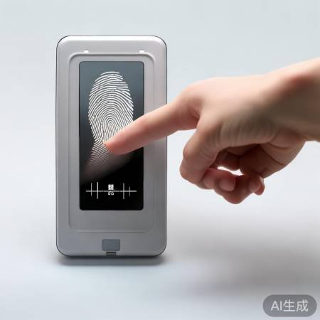 指纹录入，覆盖识别区