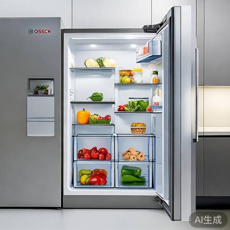 博世冰箱，速冷保鲜佳