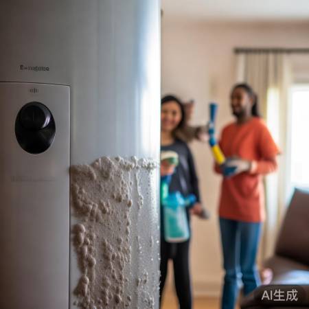 电热水器排污小妙招