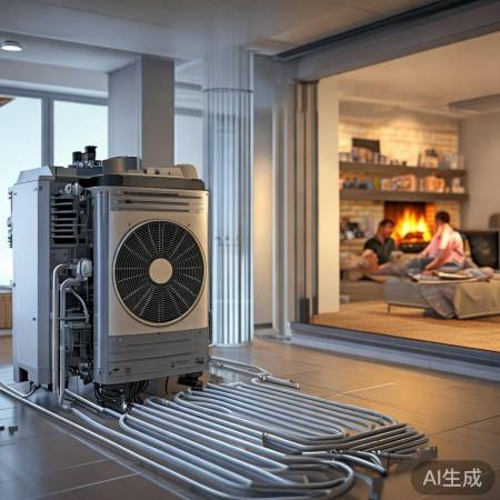 空气能地暖,节能热泵必备