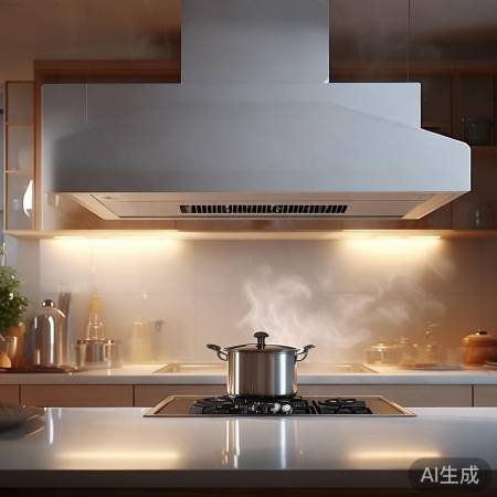 厨房守护者大白油烟机