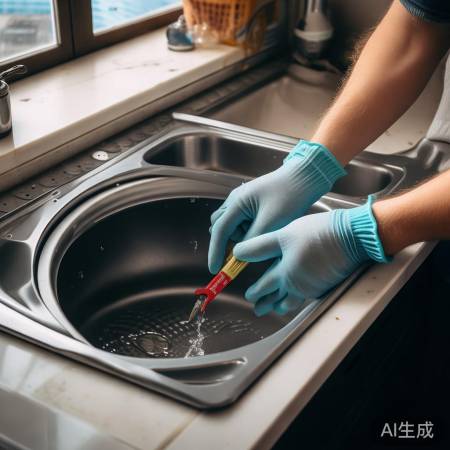 洗衣机盖下异物堵塞