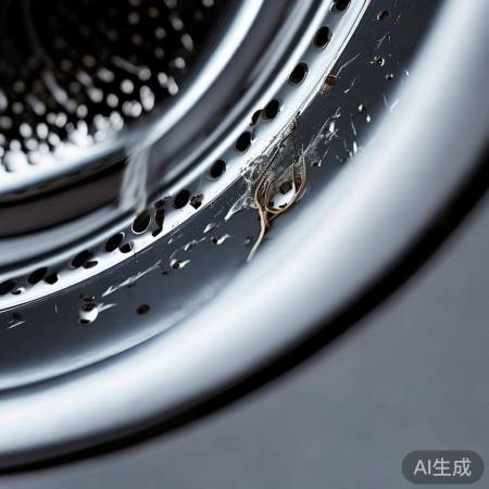 洗衣机内筒材质不一,易生锈掉钉