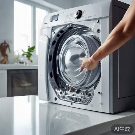 时尚洗衣机排污口揭秘