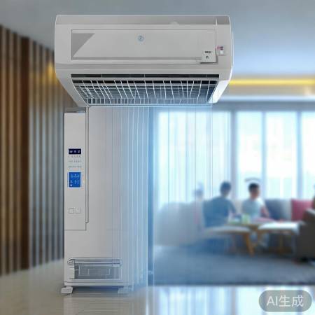 中央空调,夏日清凉,冬日温暖